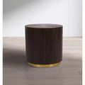 Meridian Furniture,Nile Brown Oak End Table