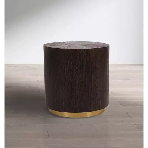 Meridian Furniture,Nile Brown Oak End Table