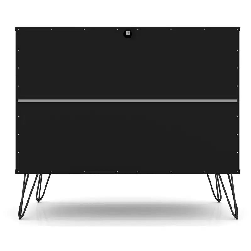 Rockefeller 35 Dresser in Black (3-Drawer)