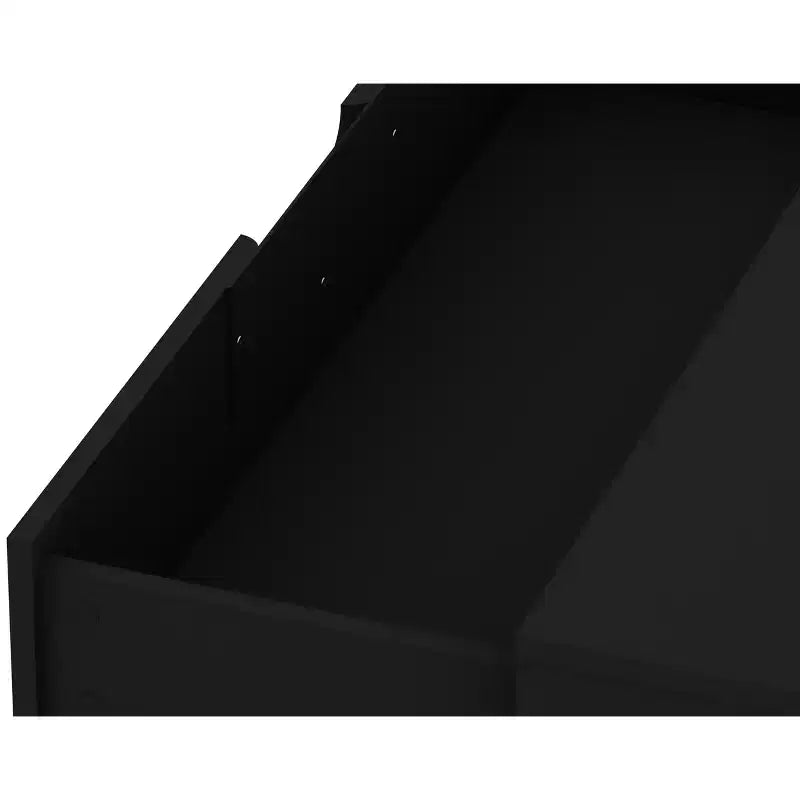 Rockefeller 35 Dresser in Black (3-Drawer)