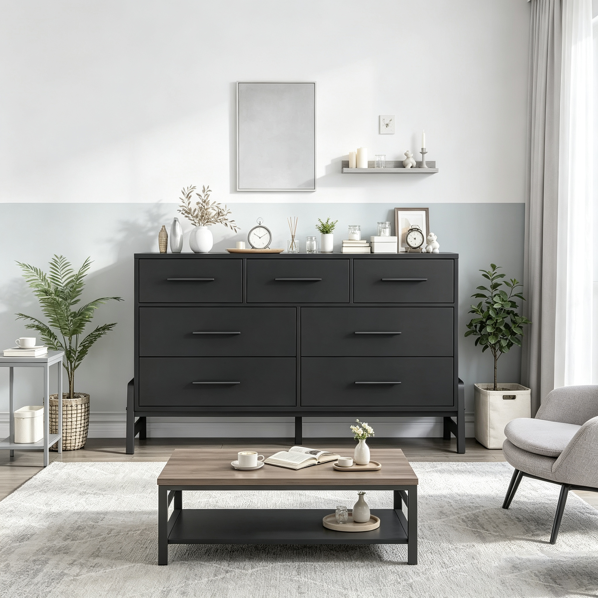 Commode avec tiroirs