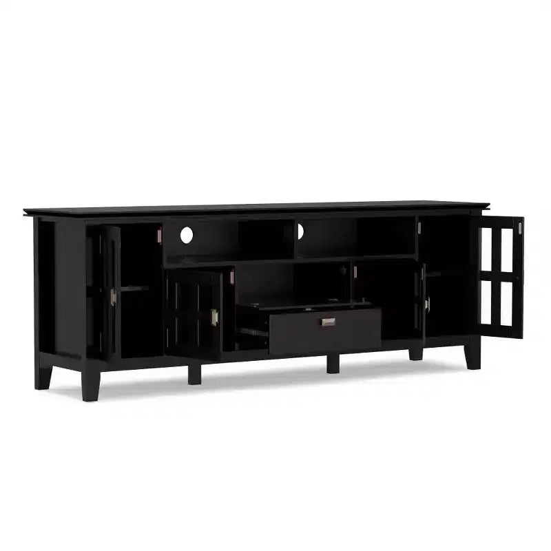 Stratford Solid Wood TV Stand for TVs up to 80 - WyndenHall