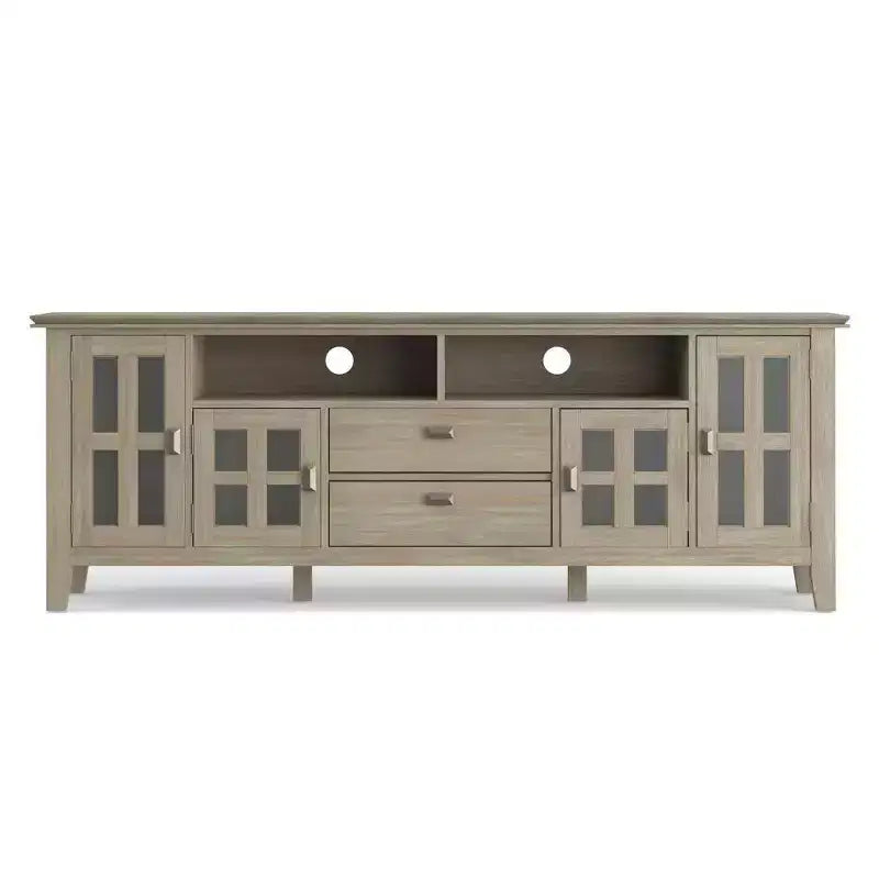 Stratford Solid Wood TV Stand for TVs up to 80 - WyndenHall
