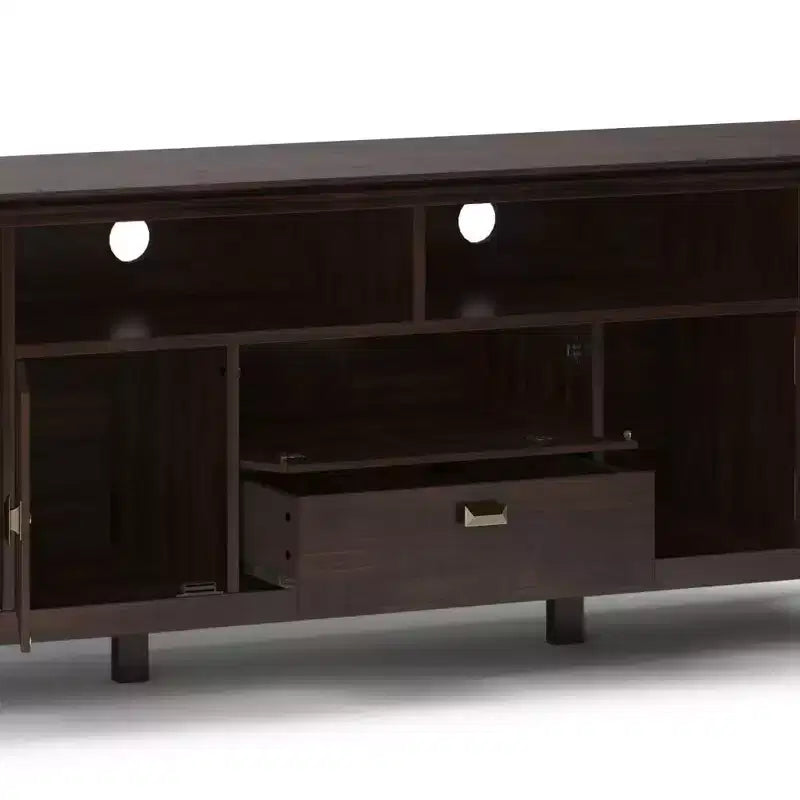 Stratford Solid Wood TV Stand for TVs up to 80 - WyndenHall