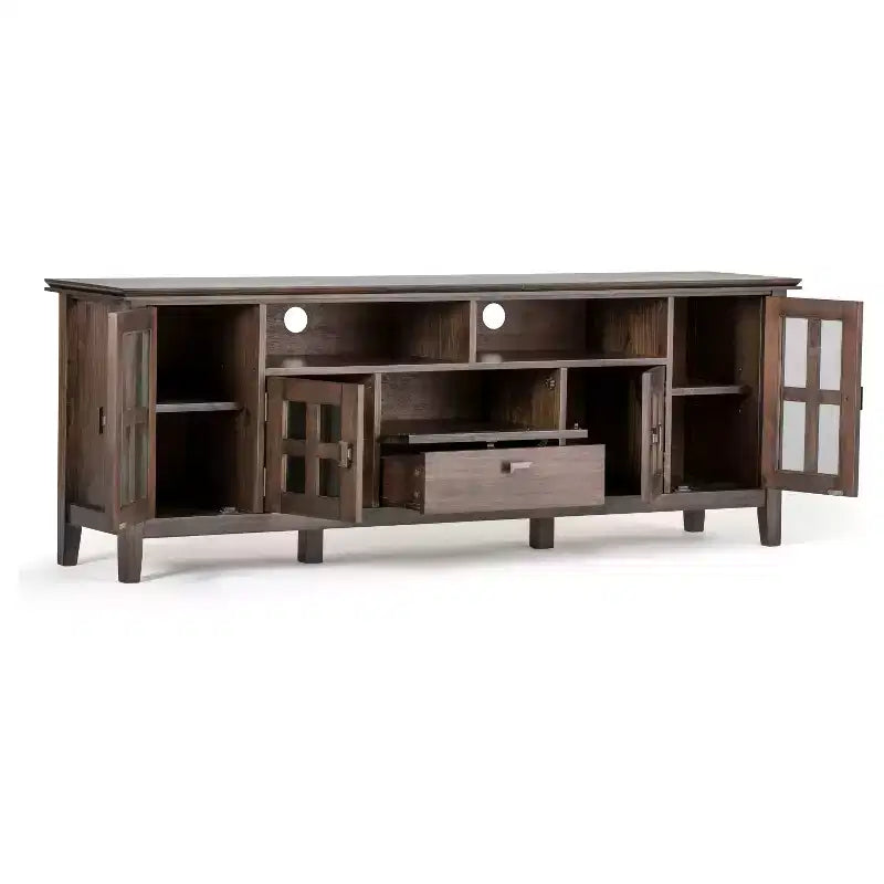 Stratford Solid Wood TV Stand for TVs up to 80 - WyndenHall