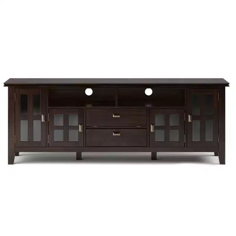 Stratford Solid Wood TV Stand for TVs up to 80 - WyndenHall