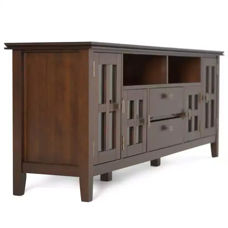 Stratford Solid Wood TV Stand for TVs up to 80 - WyndenHall