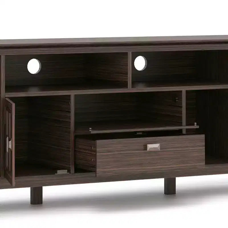 Stratford Solid Wood TV Stand for TVs up to 80 - WyndenHall