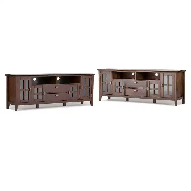 Stratford Solid Wood TV Stand for TVs up to 80 - WyndenHall