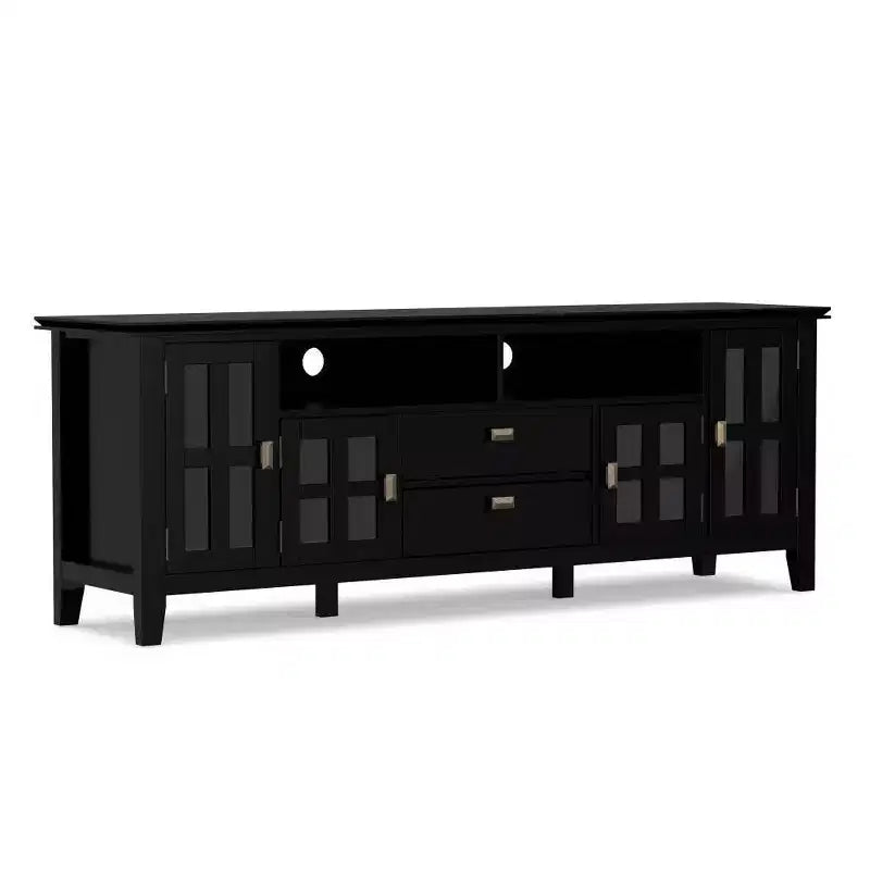 Stratford Solid Wood TV Stand for TVs up to 80 - WyndenHall