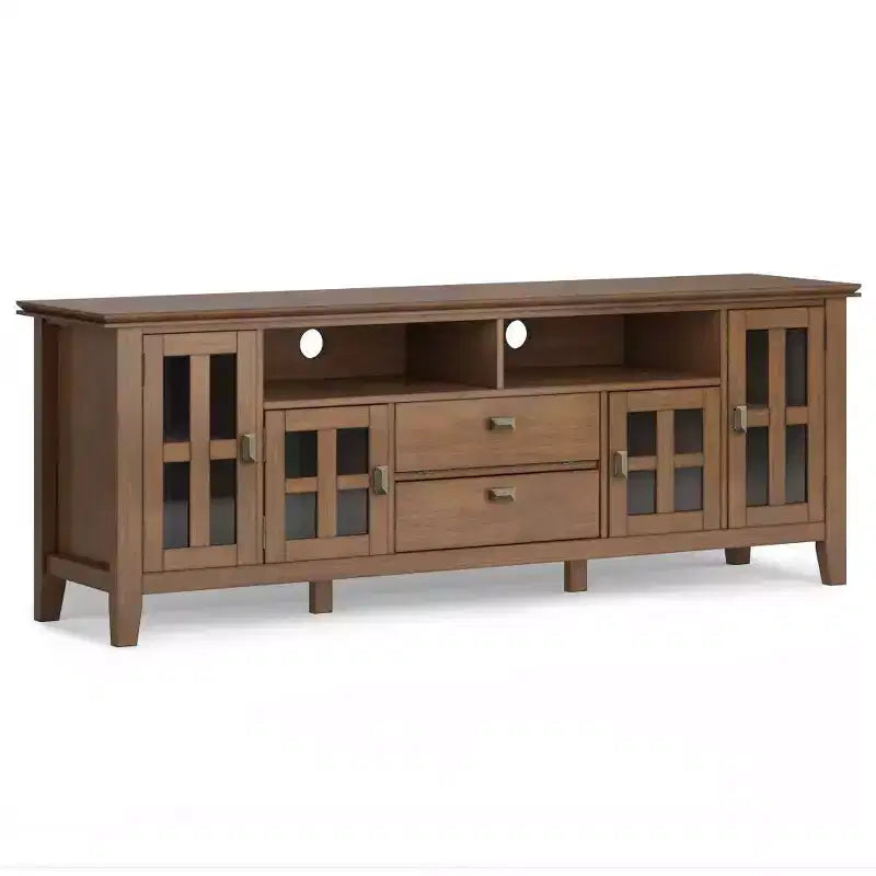 Stratford Solid Wood TV Stand for TVs up to 80 - WyndenHall