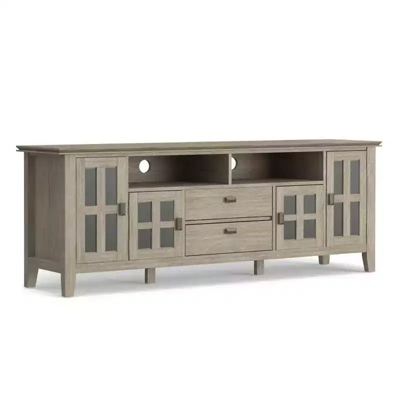 Stratford Solid Wood TV Stand for TVs up to 80 - WyndenHall