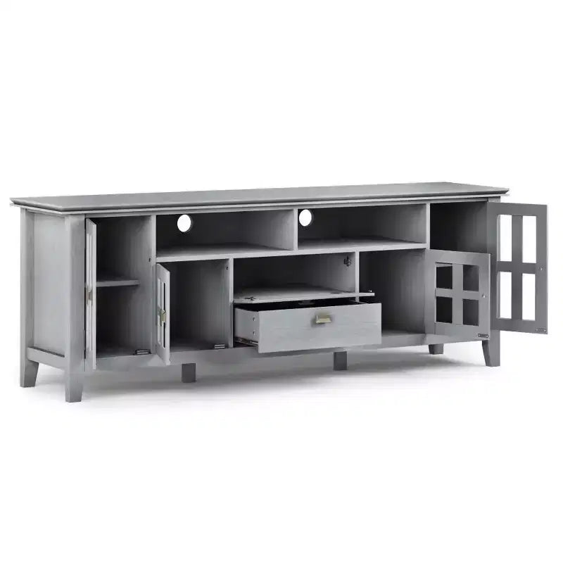Stratford Solid Wood TV Stand for TVs up to 80 - WyndenHall