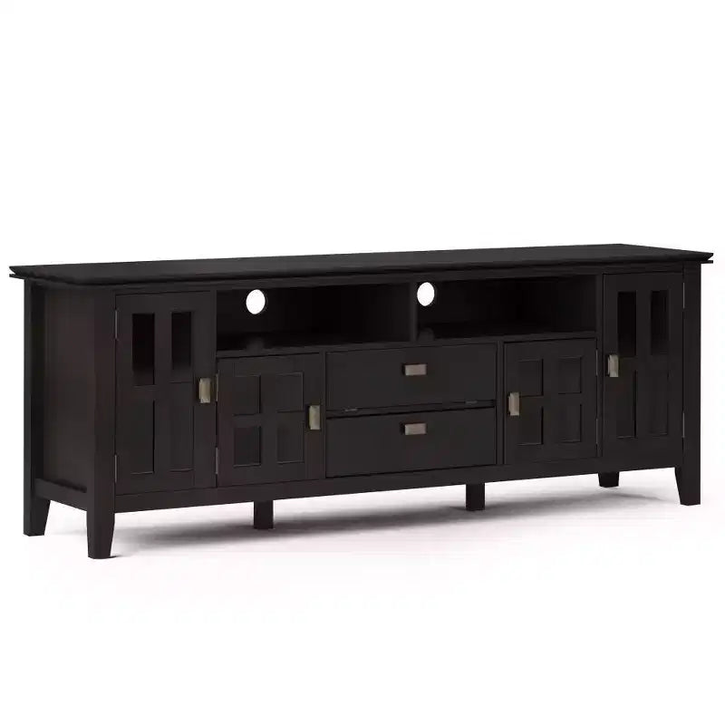 Stratford Solid Wood TV Stand for TVs up to 80 - WyndenHall