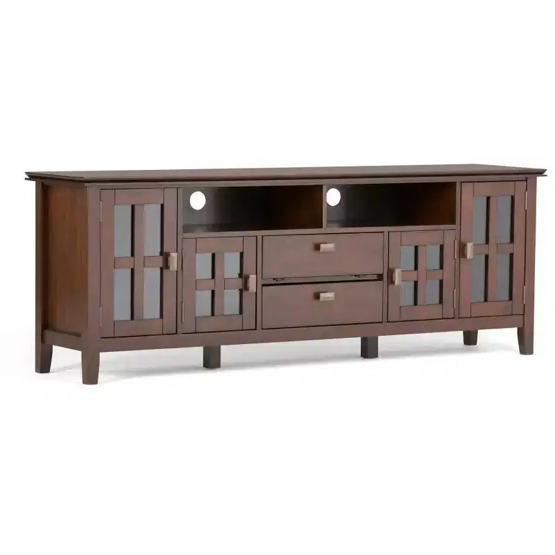 Stratford Solid Wood TV Stand for TVs up to 80 - WyndenHall