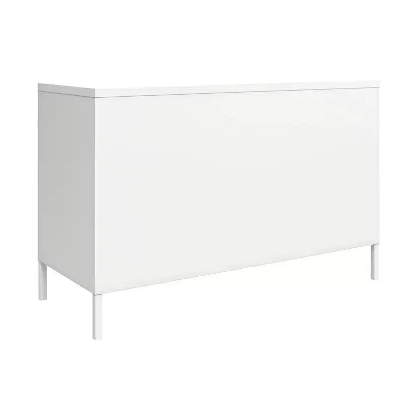 RealRooms Shadwick 2 Door Metal Locker Accent Cabinet