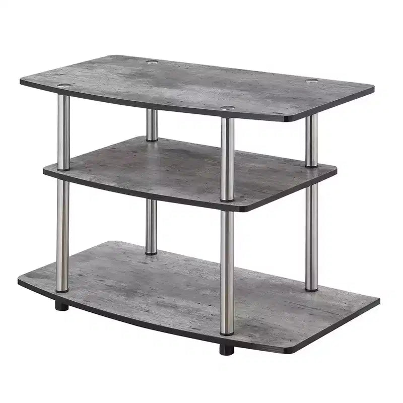 Designs2Go 3 Tier TV Stand for TVs up to 32 - Breighton Home