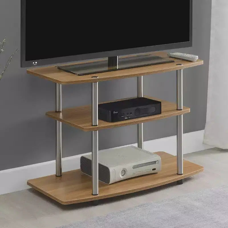 Designs2Go 3 Tier TV Stand for TVs up to 32 - Breighton Home